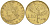 ИТАЛИЯ 20 ЛИР 1970 R, ДУБОВЫЕ ЛИСТЬЯ KM 97.2 алюминиевая бронза 4519-545