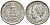 Нидерланды 25 центов 1944 Вильгельмина (1890-1948) KM 164 серебро 4549-1061