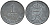 ДАНИЯ 1 ЭРЕ 1959 С; S, ФРЕДЕРИК IX (1947-1972) KM 839.2 цинк 46-1065