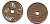 ФИНЛЯНДИЯ 10 ПЕННИ 1942 KM 33.1 медь 51-4939