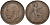 Великобритания 1 пенни 1917 Георг V (1910-1936) KM 810, Spink 4051 бронза 4144-445