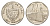 Куба 10 сентаво 2000 форт в Гаване Ла-Фуэрса KM 576.2, JMA MC20, Schoen 714 сталь плакированная никелем 4644-744