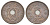 Дания 2 эре 1928 N, Кристиан X (1912-1947) KM 827 бронза 4701-722
