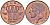 БЕЛЬГИЯ 50 САНТИМОВ 1980 BELGIE, БОДУЭН I (1951-1993) KM 149.1 бронза 214-643
