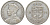 Фиджи 1 флорин 1934 Георг V (1910-1936), герб Фиджи KM 5 серебро    91-1136