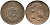 Бразилия 10 реалов (рейсов) 1869 Брюссель, Педро II KM 473 бронза     3334-246