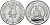 Индия 1 рупия 1995 8-я Всемирная конференция тамилов KM 97.1 сталь UNC 94-145