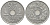Дания 25 эре 1968 С;S, Фредерик IX (1947-1972) KM 855.1 медно-никель 34-526