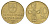 Словакия 10 крон 1995 KM 11.1 латунь 4700-1221