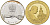 Польша 10 злотых 2005 MW, Иоанн Павел II, руки, позолота KM 526 серебро PROOF 1074-8-53
