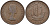 Великобритания 1/2 пенни 1954 Елизавета II (1952-2022) KM 896, Spink 4158 бронза 4592-345