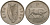 Ирландия 1 шиллинг 1966 бык KM 14a медно-никель 4187-844