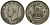 Великобритания 1 шиллинг 1951 Георг VI (1936-1952), Английский герб KM 863, Spink 4103 медно-никель 4546-1237