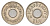 Фиджи 1/2 пенни 1954 Елизавета II (1952-2022), год-тип KM 20 медно-никель aUNC 4669-533