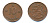 Финляндия 10 пенни 1929 республика (1918-1962) KM 24 медь 46-1635