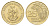 Гвинея 25 франков 1987 год-тип KM 60 медь цинк никель UNC 4674-1115