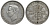 Великобритания 1/2 кроны 1947 Георг VI (1936-1952) KM 866, Spink 4101 медно-никель 4125-224