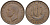Великобритания 1/2 пенни 1945 Георг VI (1936-1952) KM 844, Spink 4115 бронза 4610-656