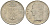 БЕЛЬГИЯ 1 ФРАНК 1955 BELGIQUE KM 142.1 медно-никель 4546-441