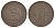 Французский Индокитай 1 цент 1887 KM 1 бронза 81-935