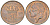 БЕЛЬГИЯ 50 САНТИМОВ 1955 BELGIQUE, БОДУЭН I (1951-1993) KM 144 бронза 206-163