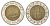 Египет 1 фунт 2008 сфинкс KM 940a биметалл 4673-833