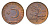 Турция 5 курушей 1973 KM 890.2 бронза UNC 4674-1029