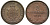 Саксония 2 пфеннига 1869 В, Иоганн (1854-1873) KM 1217, Jaeger 121, AKS 155 медь 75-1123