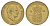 Дания 1 крона 1948 N, Фредерик IX (1947-1972) KM 837 алюминиевая бронза 4638-715