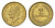 Сальвадор 2 сентаво 1974 год-тип KM 147 никель латунь UNC 4668-541