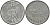 Дания 2 эре 1971 C; S, Фредерик IX (1947-1972) KM 840.2 цинк 4187-1146