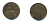 Великобритания 1/2 пенни 1899 Виктория (1837-1901) KM 789, Spink 3962 бронза 59-841