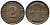 ГЕРМАНИЯ 2 РЕНТЕНПФЕННИГА 1924 F KM 31, J. 307 бронза 24-516
