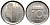 Нидерланды 10 центов 1982 Беатрикс (1980-2013) KM 203 никель UNC 4115-1227