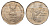 Индия 2 рупии 1992 KM 121.3 медно-никель UNC 4691-116