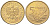 Польша 5 грошей 2001 MW KM 278 латунь UNC 4614-622