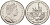 Остров Мэн 1 крона 2009 20 лет падению Берлинской стены KM 1373 медно-никель UNC M26-10