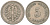 Германия 5 пфеннигов 1889 E, старогербовка KM 3, J.3 медно-никель 4164-657