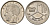 Бельгия 1 франк 1990 Belgie, Бодуэн I (1951-1993) KM 171 нержавеющая сталь 4154-1057