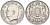 Монако 5 франков 1945 Луи II (1922-1949) KM 122 алюминий 4117-114
