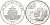 Китай 5 юаней 1997 панда KM 1005 серебро PROOFLIKE 1074-10-21