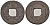 Китай 1 кэш ND (XVII-XX век) 1,6 гр бронза 4610-234