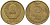 СССР 5 копеек 1991 ММД Y 129a, Schon 78 латунь 210-524