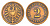 Германия 2 пфеннига 1874 G, Вильгельм I (1871-1888) KM 2, J. 2 медь 4164-258