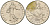 Франция 1/2 франка 1993 сеятель KM 931.1 никель 25-1252