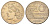 Бразилия 10 сентаво 1967 год-тип KM 578.1 медно-никель UNC 4646-745