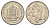 Венесуэла 2 боливара 1988 Симон Боливар Y 43 никель 4599-1042