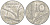 ИТАЛИЯ 10 ЛИР 1956 R, ПЛУГ, КОЛОСЬЯ KM 93 алюминий 175-413