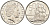 Новая Зеландия 50 центов 2006 Елизавета II (1952-2022), парусник Индевор KM 119а никелированная сталь 4579-1043