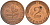 ФРГ 2 пфеннига 1979 F J.381a, KM 106a сталь плакированная медью    4598-843